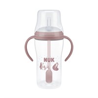 Perfect Match Learner Bottle Straw sugrörsmugg 260 ml Bear